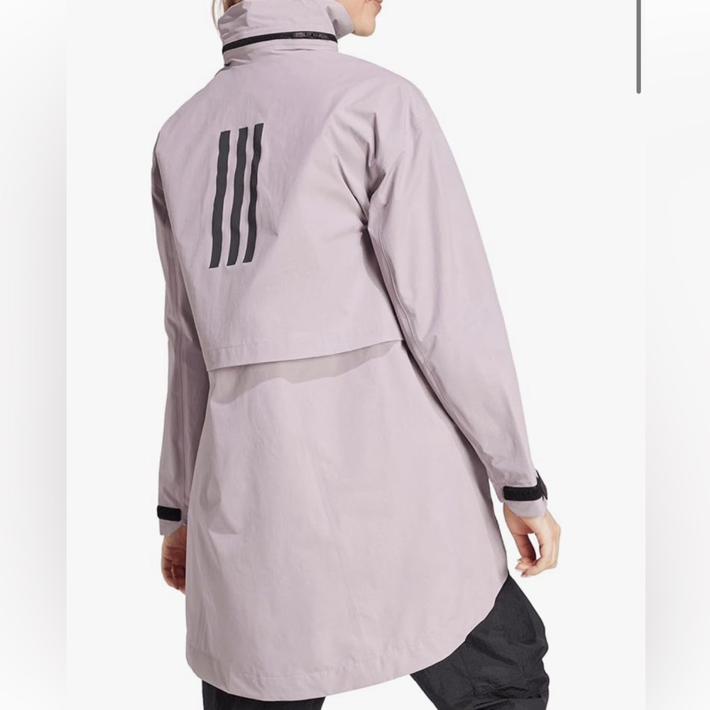 Adidas Women's Myshelter Rain.rdy Parka size medium Waterproof Retail for $300 - Picture 2 of 6